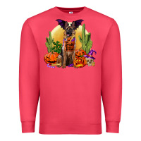 Cardinal Halloween german shepherd Premium Sweatshirt - RanaPortraitStore