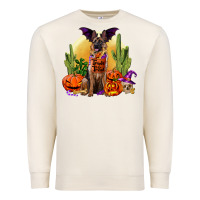 Sandshell Halloween german shepherd Premium Sweatshirt - RanaPortraitStore