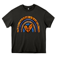 Asphalt basketball rainbow Heavy Core Tee - Zillion Design Studio