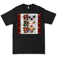 Black ho ho ho christmas cow Premium Tee - RanaPortraitStore
