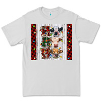 Dove Grey ho ho ho christmas cow Premium Tee - RanaPortraitStore