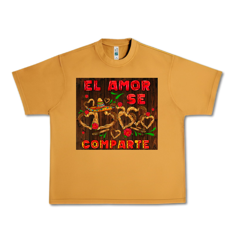 El Amor Se Comparte With Churros Urban Heavy Tee by AdoDesignShop | Teevron