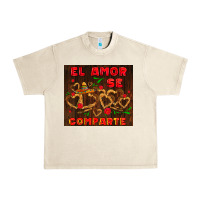 Sandshell el amor se comparte with churros Urban Heavy Tee - AdoDesignShop