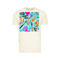 Vintage Arctic find art class seamless pattern Vintage Tee - BundleAndBundleShop