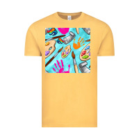 Find Art Class Seamless Pattern Vintage Tee | Teevron