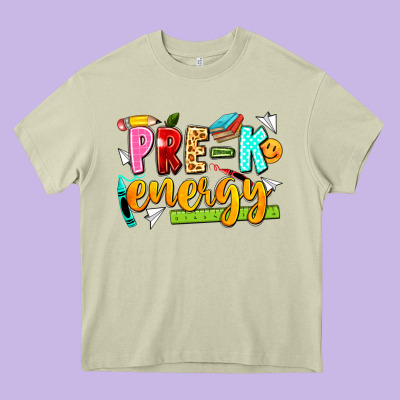 Pre K Energy Heavy Core Tee Designed By Texasbilliewilder