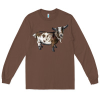 Chestnut Nigerian Dwarf Goat Long Sleeve Tee - LillyAllenDesigns