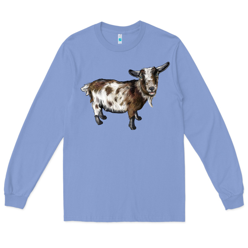 Nigerian Dwarf Goat Long Sleeve Tee by LillyAllenDesigns | Teevron