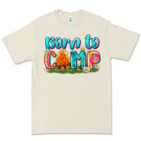 Bone born to camp Premium Tee - Zillion Design Studio