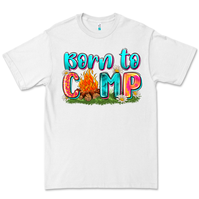 Born To Camp Premium Tee by Zillion Design Studio | Teevron