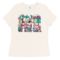 Bone i didn't plan on getting out of the car Ladies Tee - Zillion Design Studio