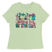 Matcha i didn't plan on getting out of the car Ladies Tee - Zillion Design Studio