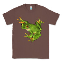 Chestnut White Lipped Tree Frog Illustrations Classic Tee - LillyAllenDesigns