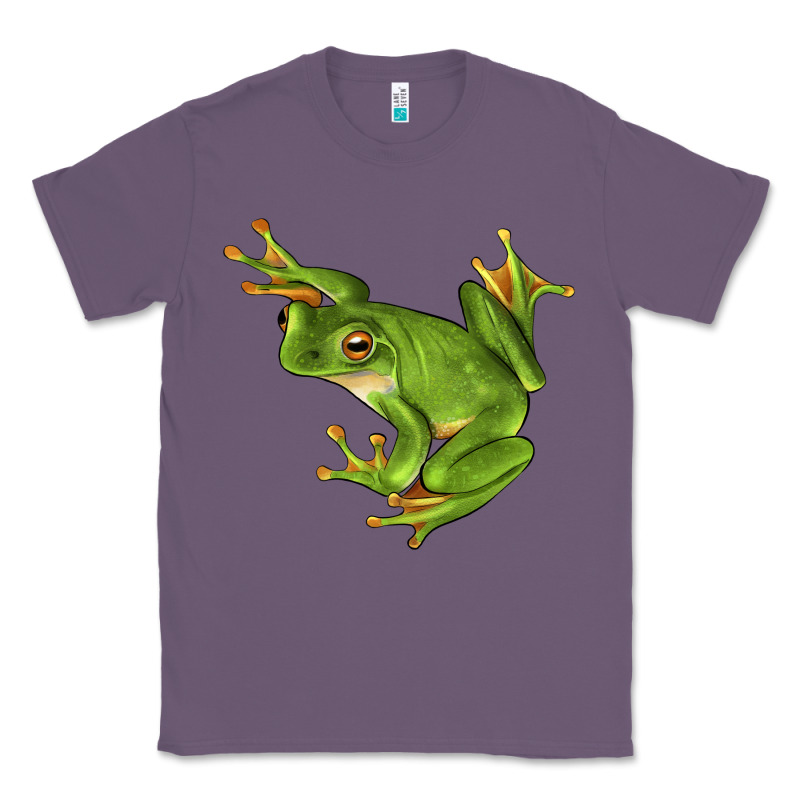 White Lipped Tree Frog Illustrations Classic Tee by LillyAllenDesigns | Teevron