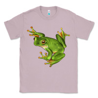 Lilac White Lipped Tree Frog Illustrations Classic Tee - LillyAllenDesigns
