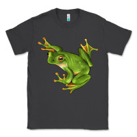 Smoke White Lipped Tree Frog Illustrations Classic Tee - LillyAllenDesigns