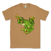 Toasted Coconut White Lipped Tree Frog Illustrations Classic Tee - LillyAllenDesigns