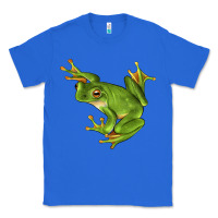 True Royal White Lipped Tree Frog Illustrations Classic Tee - LillyAllenDesigns