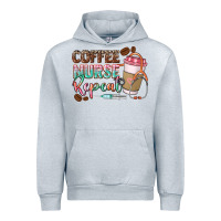 Heather Grey coffee nurse repeat Urban Hoodie - CowGirlArtShop