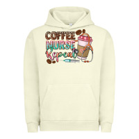Pigment Pistachio coffee nurse repeat Urban Hoodie - CowGirlArtShop
