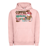 Pigment Salmon coffee nurse repeat Urban Hoodie - CowGirlArtShop