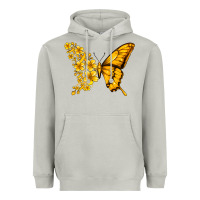 Moon Dust childhood cancer butterfly Heavyweight Hoodie - Jasminsmagicworld