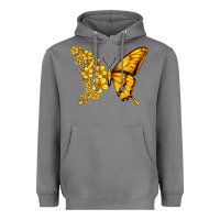 Storm childhood cancer butterfly Heavyweight Hoodie - Jasminsmagicworld