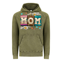 Vintage Olive daisy mom Vintage Hoodie - AdoDesignShop