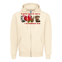 Sandshell let all that you do be done in love i corinthians Zipper Hoodie - NancyCooperArtShop