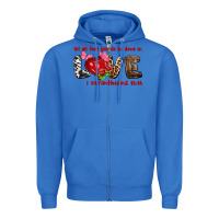 True Royal let all that you do be done in love i corinthians Zipper Hoodie - NancyCooperArtShop
