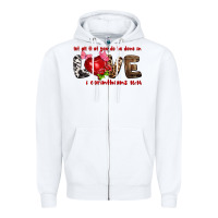 White let all that you do be done in love i corinthians Zipper Hoodie - NancyCooperArtShop