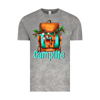 Cloud Rock camp life camp backpack Vintage Tee - AdoDesignShop