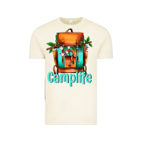 Vintage Arctic camp life camp backpack Vintage Tee - AdoDesignShop