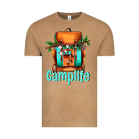 Vintage Camel camp life camp backpack Vintage Tee - AdoDesignShop