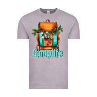 Camp Life Camp Backpack Vintage Tee | Teevron
