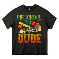 Asphalt preschool dude Heavy Core Tee - texasbilliewilder