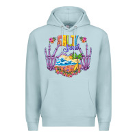 Blue Mist Salty soul Premium Hoodie - NancyCooperArtShop