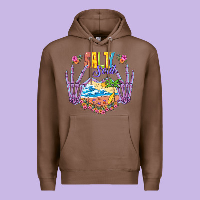 Salty Soul Premium Hoodie Designed By Nancycooperartshop