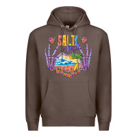 Coffee Salty soul Premium Hoodie - NancyCooperArtShop