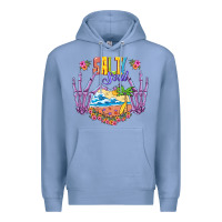 Colony Blue Salty soul Premium Hoodie - NancyCooperArtShop