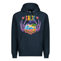 Navy Salty soul Premium Hoodie - NancyCooperArtShop