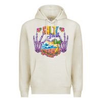 Oatmeal Heather Salty soul Premium Hoodie - NancyCooperArtShop