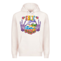 Pale Pink Salty soul Premium Hoodie - NancyCooperArtShop