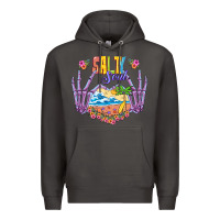 Smoke Salty soul Premium Hoodie - NancyCooperArtShop