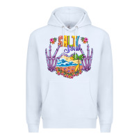 White Salty soul Premium Hoodie - NancyCooperArtShop
