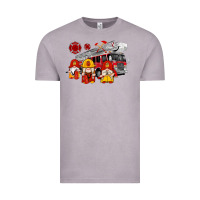 Fire Truck Gnomes Vintage Tee | Teevron