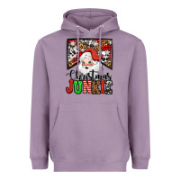 Lavender Christmas junkie Santa Claus Heavyweight Hoodie - Jasminsmagicworld