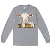 Heather Grey baby cashmere goat Long Sleeve Tee - LillyAllenDesigns