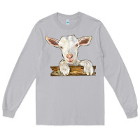 Moon Dust baby cashmere goat Long Sleeve Tee - LillyAllenDesigns