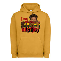 Pigment Peanut Butter i am black history black boy peekaboo juneteenth Urban Hoodie - CowGirlArtShop